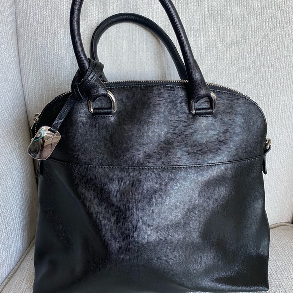 Furla Saffiano leather tote bag w/shoulder strap - Picture 2 of 8
